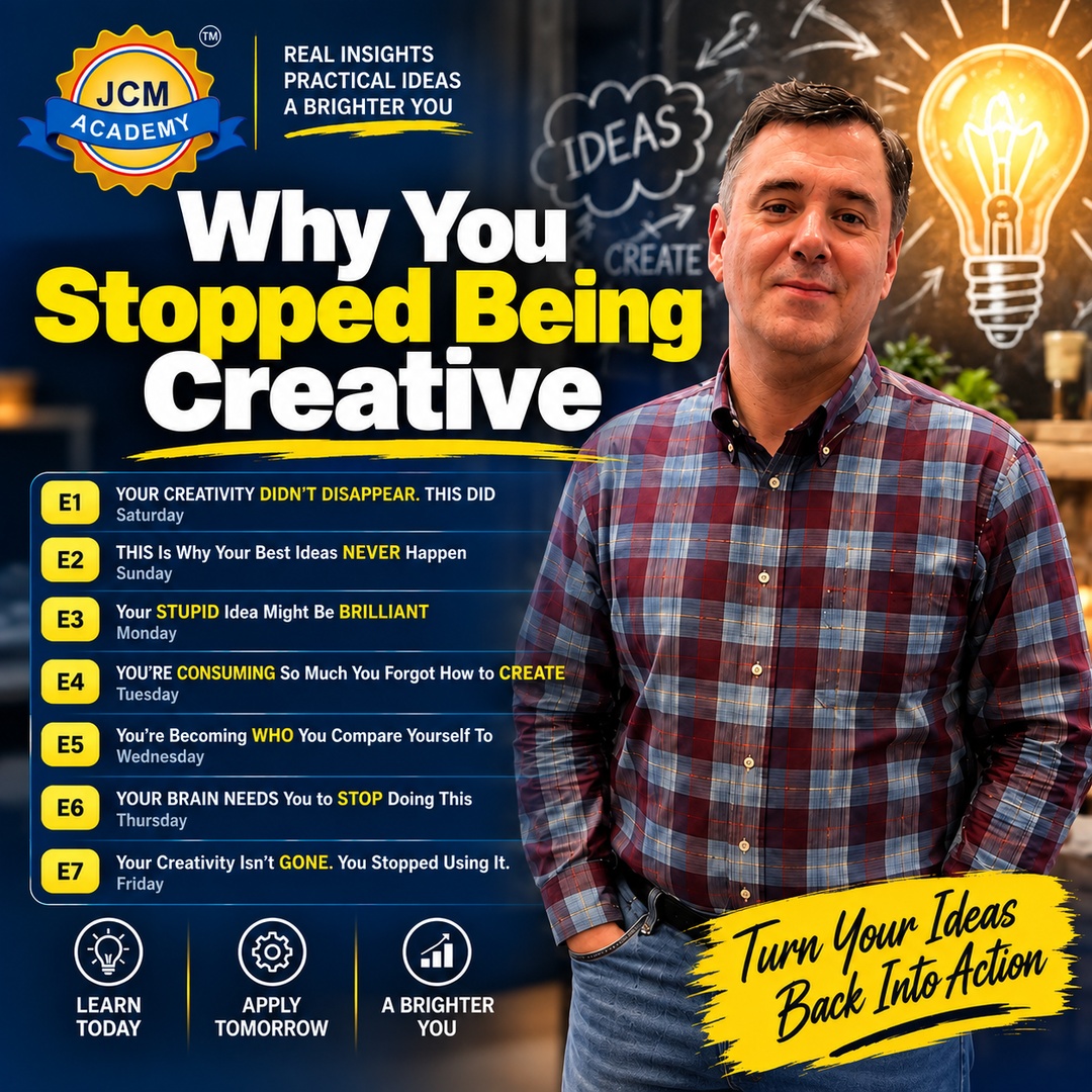 Why You Stopped Being Creative
